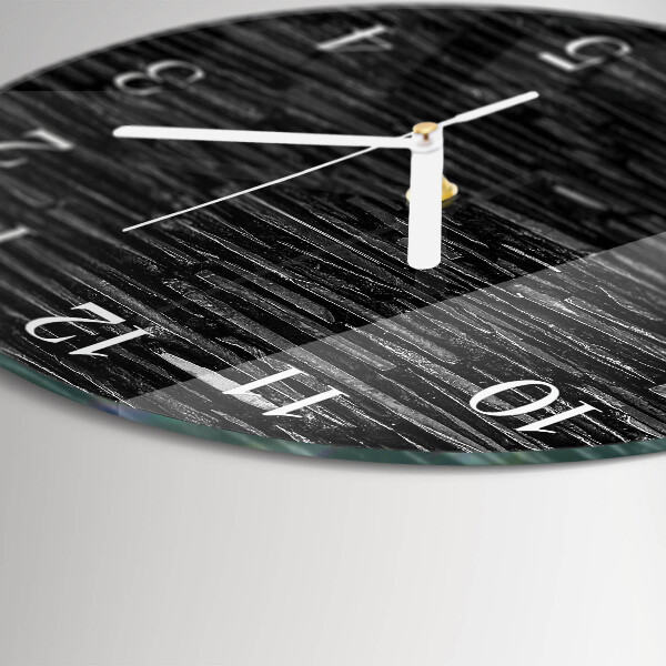 Orologio rotondo Pietre