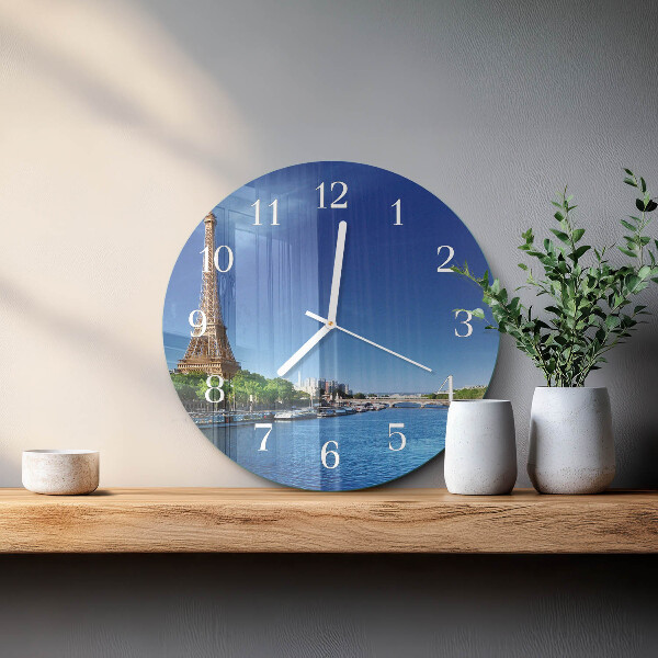 Orologio rotondo Il cielo di Parigi