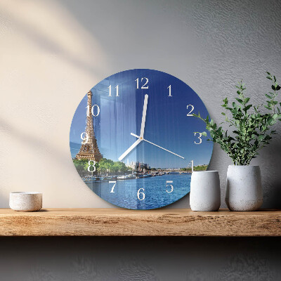 Orologio rotondo Il cielo di Parigi