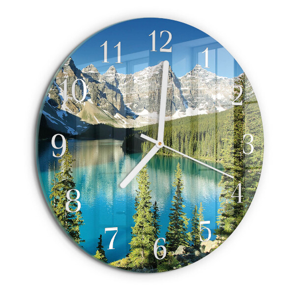 Orologio rotondo Natura montuosa