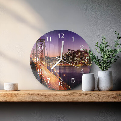 Orologio rotondo Città dei ponti