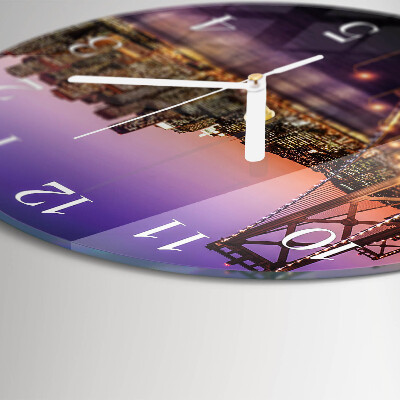 Orologio rotondo Città dei ponti