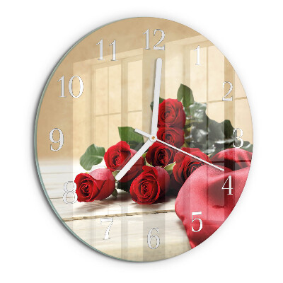 Orologio rotondo Rose