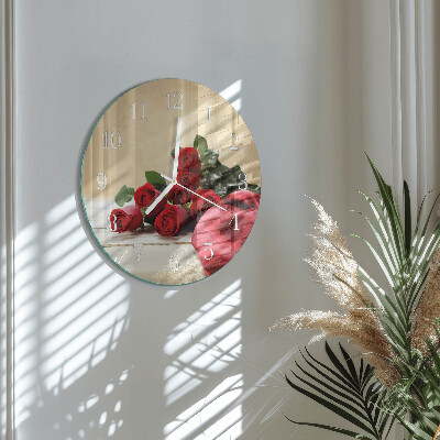 Orologio rotondo Rose