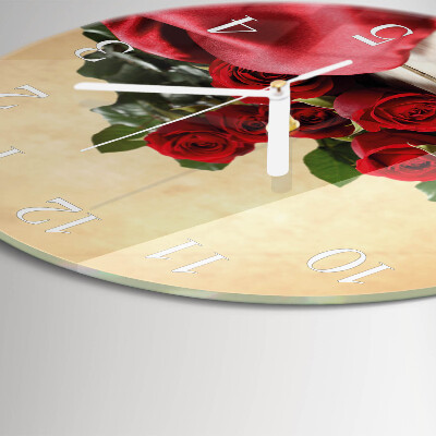 Orologio rotondo Rose