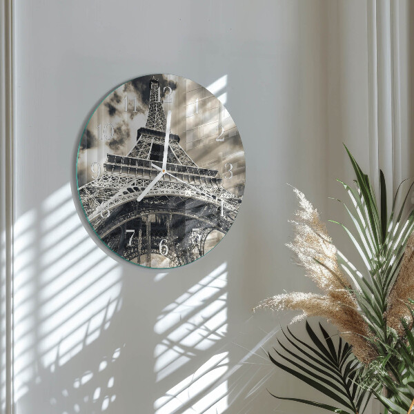 Orologio rotondo Torre Eiffel