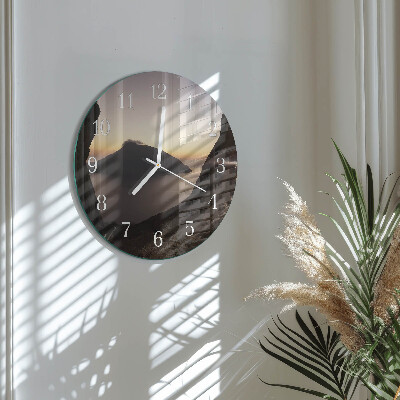 Orologio rotondo Montagna dell'Oceano