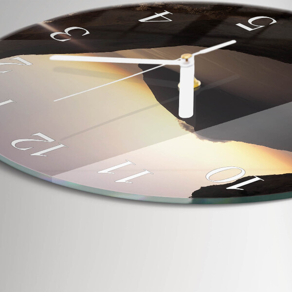 Orologio rotondo Montagna dell'Oceano