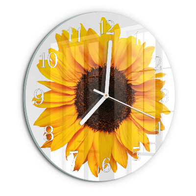 Orologio rotondo Girasole