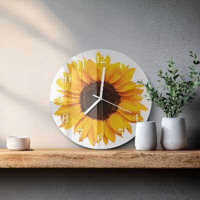 Orologio rotondo Girasole