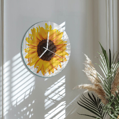 Orologio rotondo Girasole