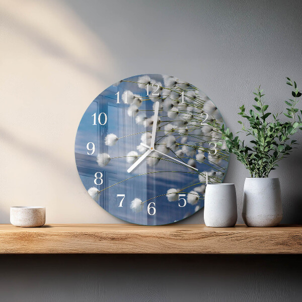 Orologio rotondo Cotone