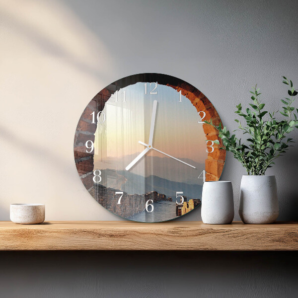 Orologio rotondo Grande Muraglia cinese
