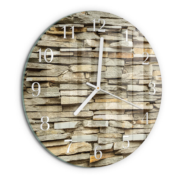 Orologio rotondo Pietre