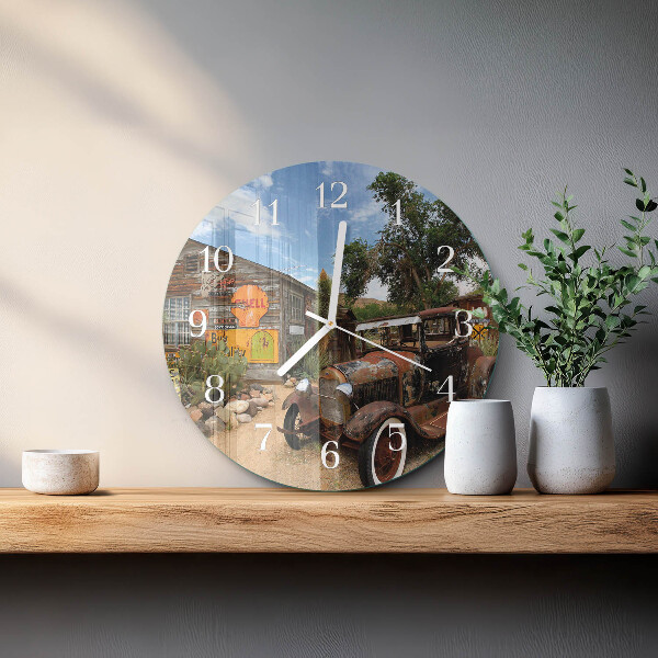 Orologio rotondo Vecchia auto