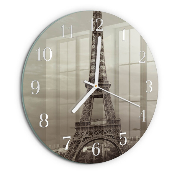 Orologio rotondo Torre Eiffel