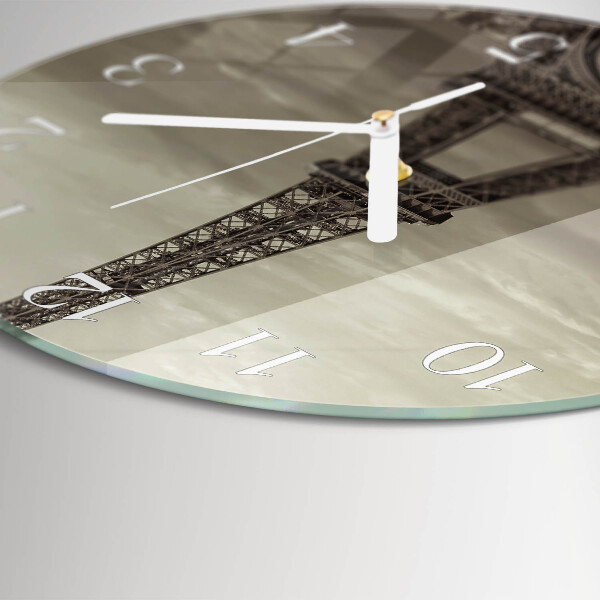 Orologio rotondo Torre Eiffel