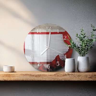 Orologio rotondo Rose