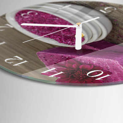 Orologio rotondo Fiore