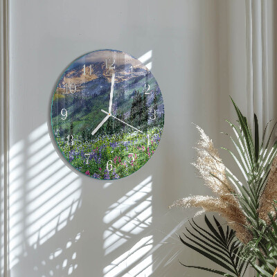 Orologio rotondo Montagna del Denaro