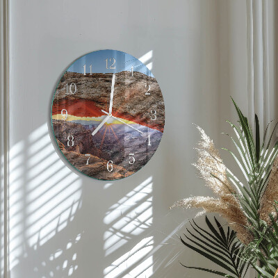 Orologio rotondo Grand Canyon
