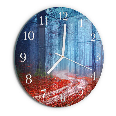 Orologio rotondo Sentiero forestale