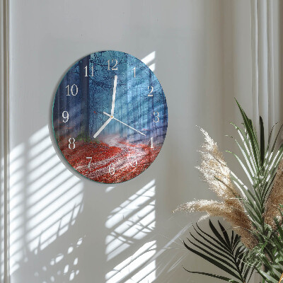 Orologio rotondo Sentiero forestale