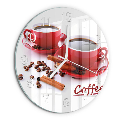 Orologio rotondo Tazza di caffè