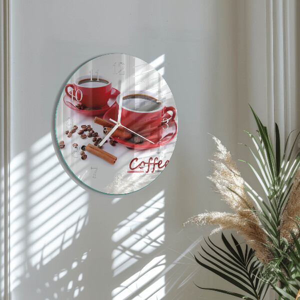 Orologio rotondo Tazza di caffè