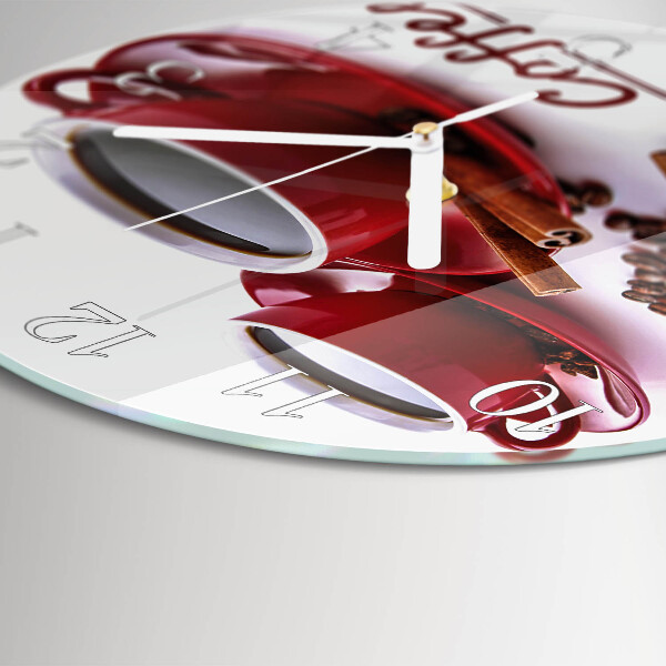 Orologio rotondo Tazza di caffè