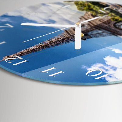 Orologio rotondo Torre Eiffel
