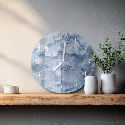 Orologio rotondo Fiocchi di neve