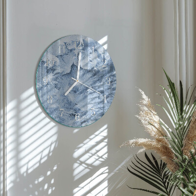 Orologio rotondo Fiocchi di neve