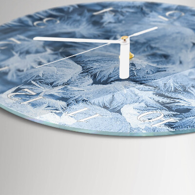 Orologio rotondo Fiocchi di neve