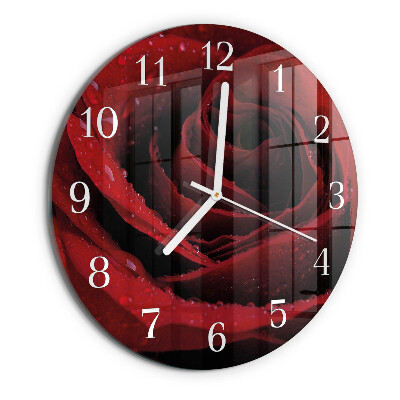 Orologio rotondo Rosa