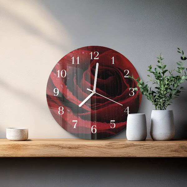Orologio rotondo Rosa