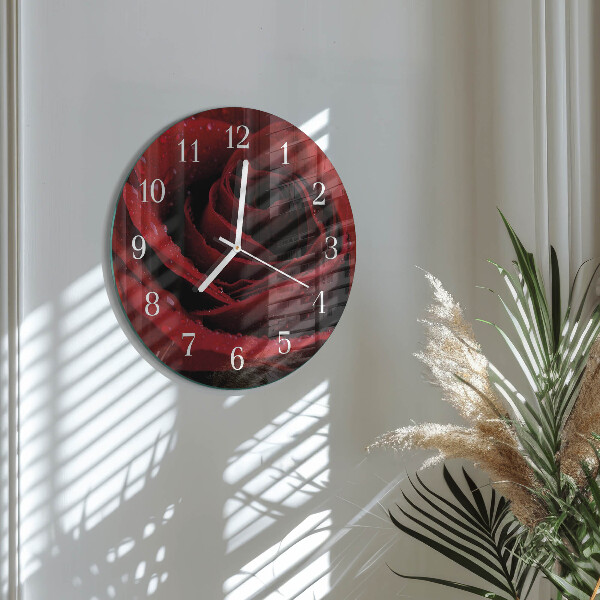Orologio rotondo Rosa