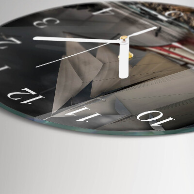Orologio rotondo Barca a vela