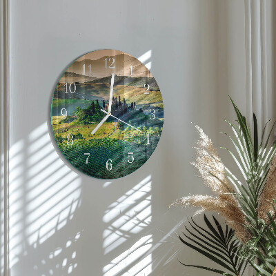 Orologio rotondo Paesaggio