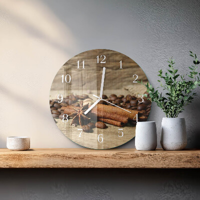 Orologio rotondo Anice e cannella