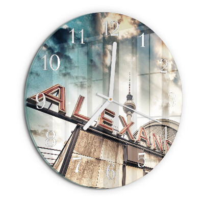 Orologio rotondo Alexander Square