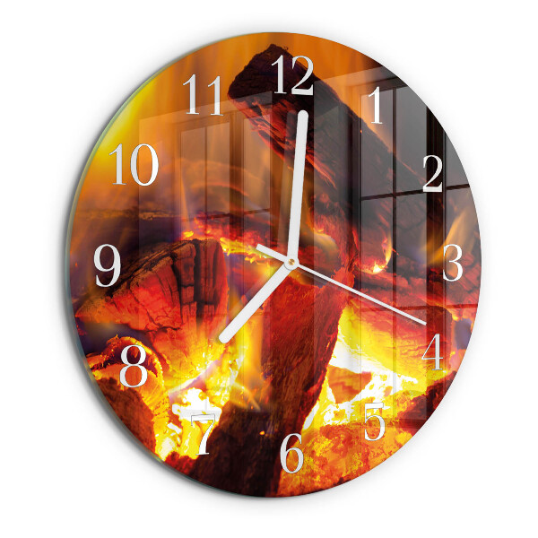 Orologio rotondo Fuoco