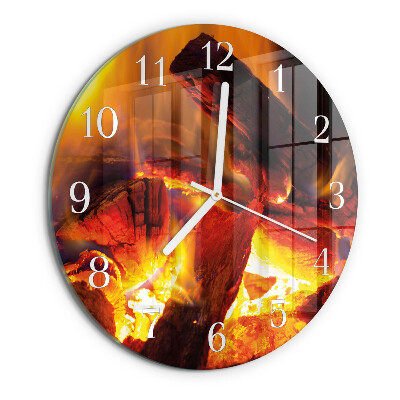 Orologio rotondo Fuoco