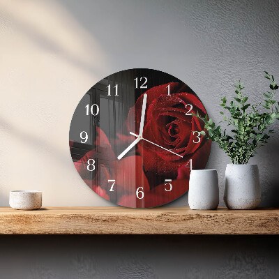 Orologio rotondo Rosa