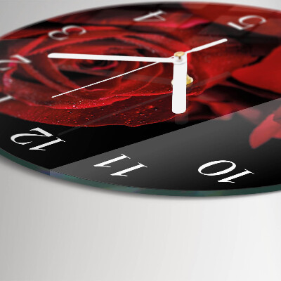 Orologio rotondo Rosa