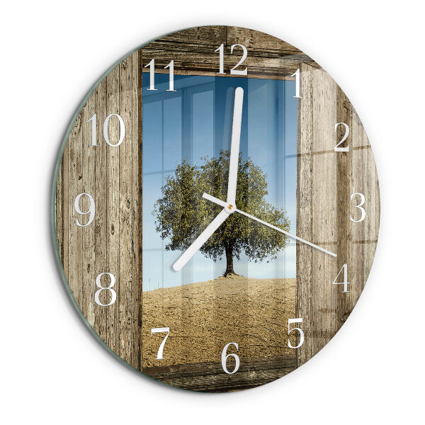 Orologio rotondo Albero
