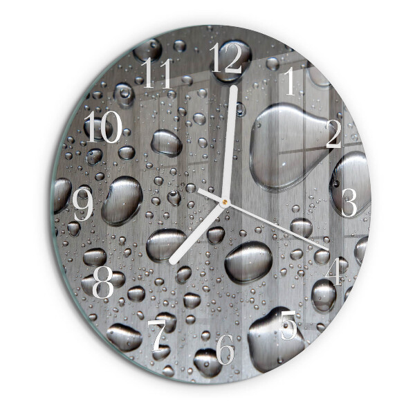 Orologio rotondo Gocce
