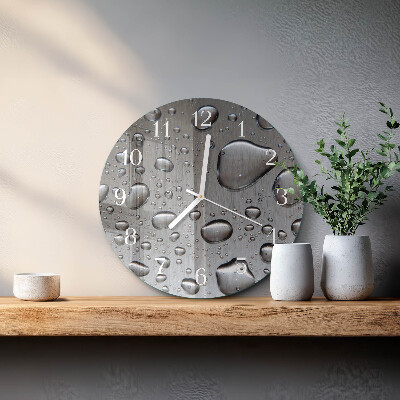 Orologio rotondo Gocce