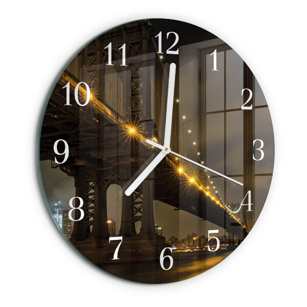 Orologio rotondo La notte del ponte