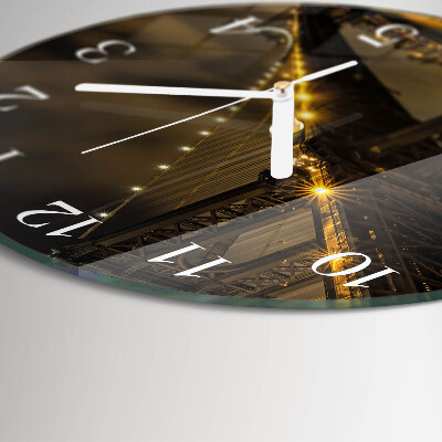Orologio rotondo La notte del ponte